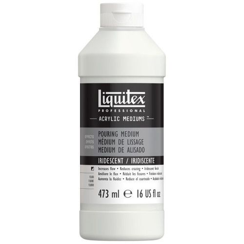 Médium De Lissage - Peinture Acrylique - Pouring - Iridescent - Liquitex - 473ml