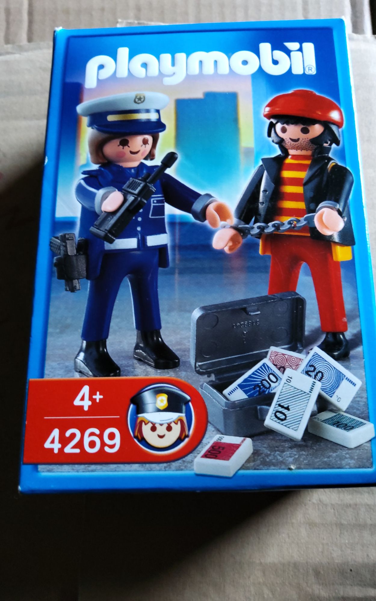 Playmobil 4269 Policière Et Bandit Voleur