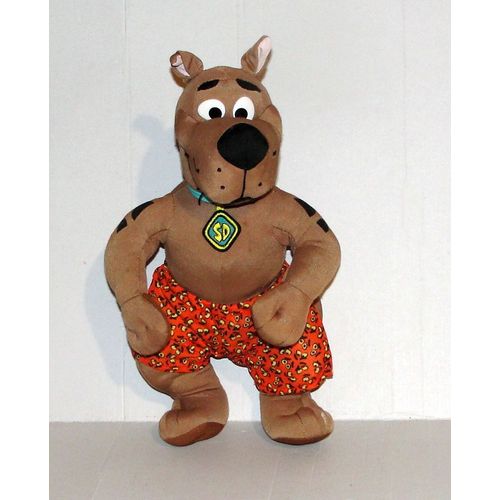 Peluche Scooby Doo Lansay - Doudou Scoubidou 33 Cm