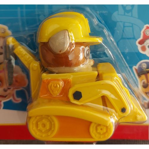Pat Patrouille - Puzzle 3d - Ruben Et Son Véhicule - 6 Pièces En Gomme