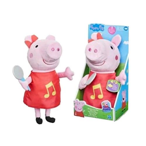 Peppa Pig Hasbro Peluche Interactive Chante Parle Rit Grogne