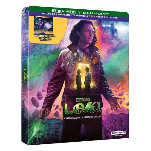 Loki - L'intégrale De La Première Saison - 4k Ultra Hd + Blu-Ray - Édition Boîtier Steelbook