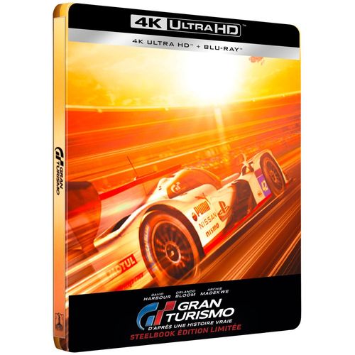Gran Turismo - 4k Ultra Hd + Blu-Ray - Boîtier Steelbook Limité
