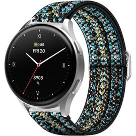Kal-Bracelet De Rechange De 18 Mm Et 20 Mm Compatible Avec Hama 8900 1,32"" / 8900 1,43"", En Tissu Réglable, Doux Et Extensible, Compatible Avec Hama 8900