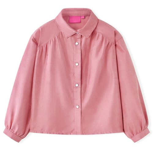 Chemisier Enfants À Manches Lanterne Rose Vieux 140
