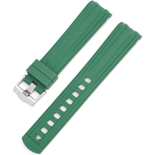 Kal-20mm Bracelet En Caoutchouc De Silicone Compatible Avec Omega Seamaster Diver 300m Co\U2011axial Master Chronometer 42 Mm Replace Strap,Not For 43.5mm,44mm
