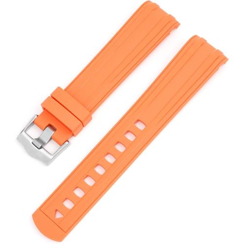 Kal-20mm Bracelet En Caoutchouc De Silicone Compatible Avec Omega Seamaster Diver 300m Co\U2011axial Master Chronometer 42 Mm Replace Strap,Not For 43.5mm,44mm