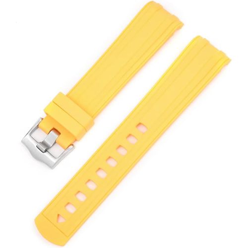Kal-20mm Bracelet En Caoutchouc De Silicone Compatible Avec Omega Seamaster Diver 300m Co\U2011axial Master Chronometer 42 Mm Replace Strap,Not For 43.5mm,44mm