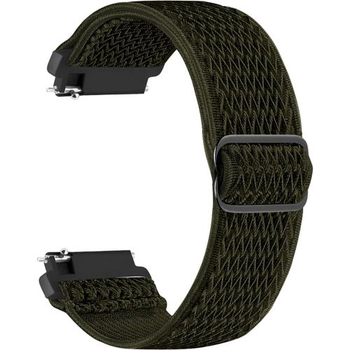 Kal-Bracelet De Montre Élastique En Nylon - 16 Mm, 18 Mm, 19 Mm, 20 Mm, 22 Mm - Bracelet De Rechange Sport Réglable Et Respirant Pour Homme Et Femme