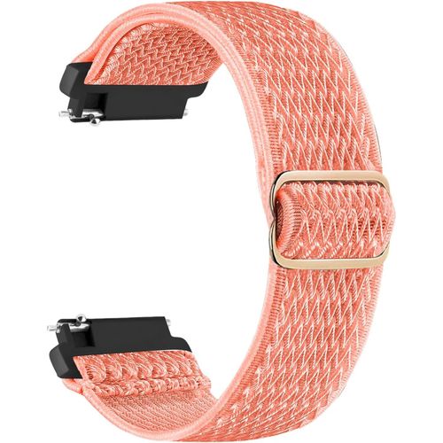 Kal-Bracelet De Montre Élastique En Nylon - 16 Mm, 18 Mm, 19 Mm, 20 Mm, 22 Mm - Bracelet De Rechange Sport Réglable Et Respirant Pour Homme Et Femme