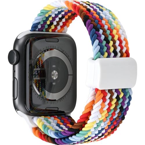 Kal-Bracelet Unique À Boucle Unique Avec Fermeture Magnétique - Compatible Avec Apple Watch Ultra/Ultra 2/Se/Series 1/2/3/4/5/6/7/8/9/10