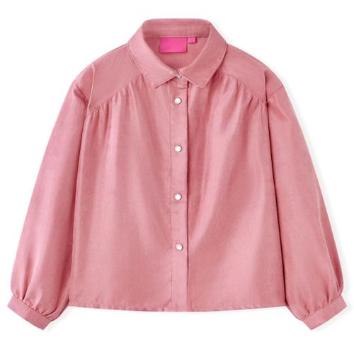 Chemisier Enfants À Manches Lanterne Rose Vieux 116