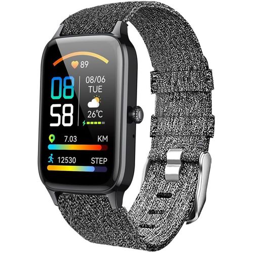 Kal-Bracelet De Rechange De 18 Mm Compatible Avec La Montre Connectée Soudorv P97 1,57"" P97, En Nylon, Pour Montre Connectée Soudorv P97/Dyurwa P97
