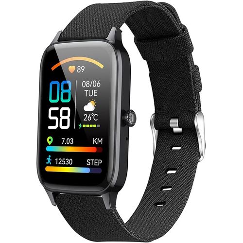 Kal-Bracelet De Rechange De 18 Mm Compatible Avec La Montre Connectée Soudorv P97 1,57"" P97, En Nylon, Pour Montre Connectée Soudorv P97/Dyurwa P97
