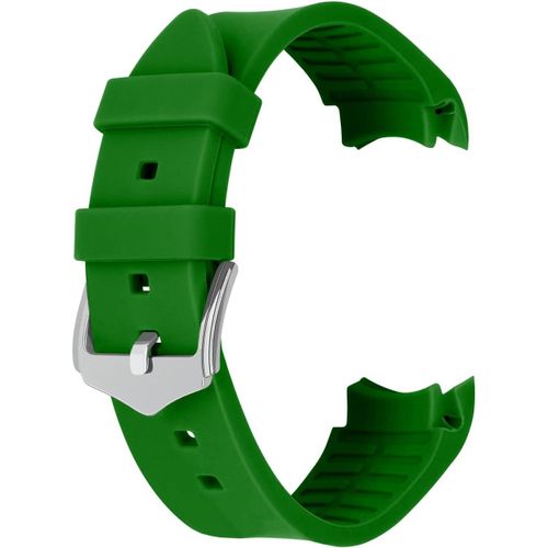 Kal-18mm 20mm 22mm 24mm Silicone Universal Bend End Bracelet Noir Blanc Vert Bleu Orange Rouge Gris Bracelet Homme Femme