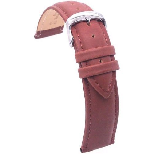 Kal-Bracelet Montre En Cuir De Veau Graissé \U2013 Style Classique Rembourré \U2013 Boucle En Acier \U2013 Compatible Avec Daniel Wellington \U2013 Tailles 12mm, 14mm, 16mm, 18mm, 20mm, 22mm 77
