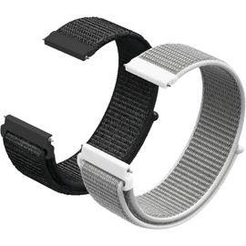 Kal-Bracelet De Montre En Nylon - 20 Mm - 22 Mm - Fermeture Rapide - Pour Homme Et Femme - Bracelet De Rechange Réglable Et Respirant - En Tissu Sport