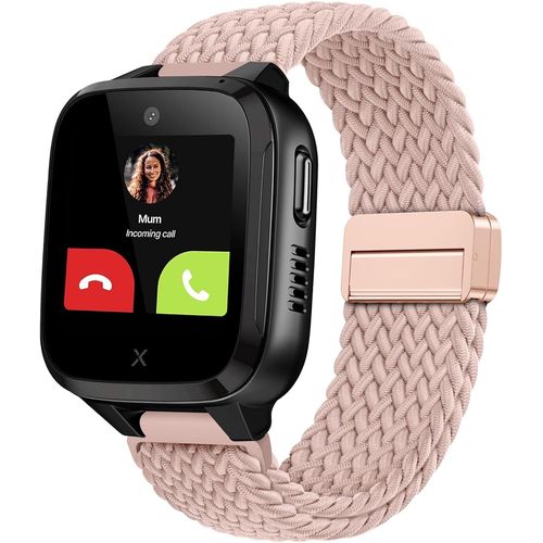 KAL-Magnétique Bracelet 16Mm Pour Xplora Kidzi/Xplora X5 Play/Xgo 2/Xgo 3 Remplacement Enfant Nylon Coton Tresser Pour Fille Garçon