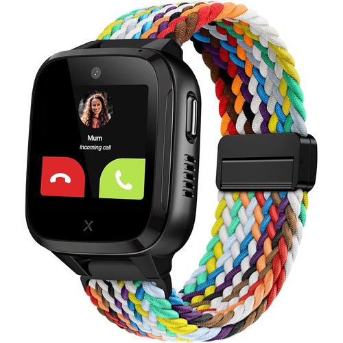 KAL-Magnétique Bracelet 16Mm Pour Xplora Kidzi/Xplora X5 Play/Xgo 2/Xgo 3 Remplacement Enfant Nylon Coton Tresser Pour Fille Garçon
