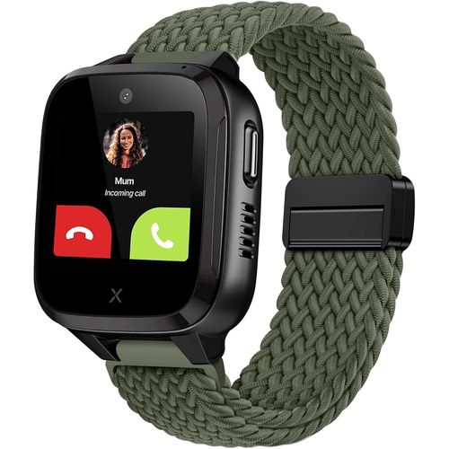 KAL-Magnétique Bracelet 16Mm Pour Xplora Kidzi/Xplora X5 Play/Xgo 2/Xgo 3 Remplacement Enfant Nylon Coton Tresser Pour Fille Garçon