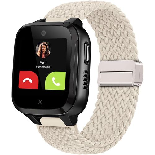 KAL-Magnétique Bracelet 16Mm Pour Xplora Kidzi/Xplora X5 Play/Xgo 2/Xgo 3 Remplacement Enfant Nylon Coton Tresser Pour Fille Garçon
