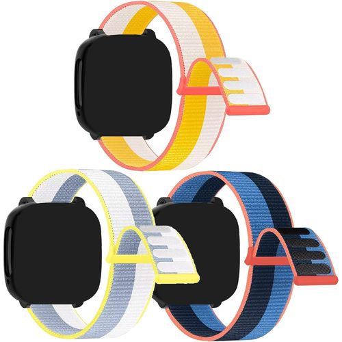 Kal-3-Pièces Bracelet De Montre Pour Xplora X5 Smartwatch Enfants Sport En Nylon Bracelets Compatible Avec Xplora X5 Play/Xgo 2/Xgo 3 Remplacement Fille Garçon