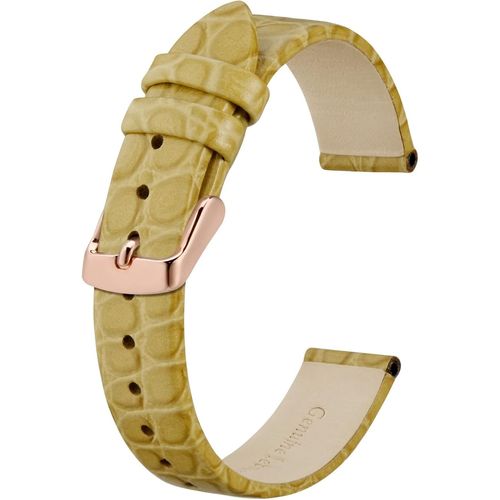 Kal-Bracelets De Montre En Cuir, Bandes De Remplacement Souples Avec Boucle Polie, 10mm 12mm 14mm 16mm 18mm 19mm 20mm