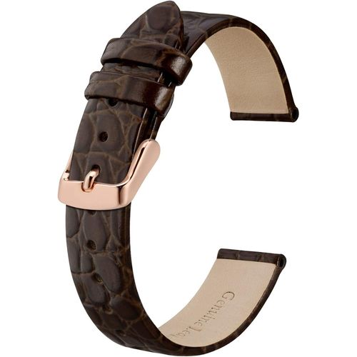 Kal-Bracelets De Montre En Cuir, Bandes De Remplacement Souples Avec Boucle Polie, 10mm 12mm 14mm 16mm 18mm 19mm 20mm
