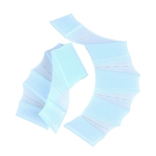 Palmes Natation À Main,1 Paire Gants Aquatiques,Gants Palmés,Gants Aquatiques,Palmes Natation Pour Plongée En - Type Blue L