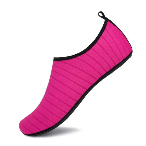 Chaussures De Sport En Amont Pour Adultes Et Jeunes,Nu-Pieds,Accessoires D'exercice De Yoga,Piscine,Camping,Eau,Intérieur,Natation,Plage - Type K01-Rose Red-48 49