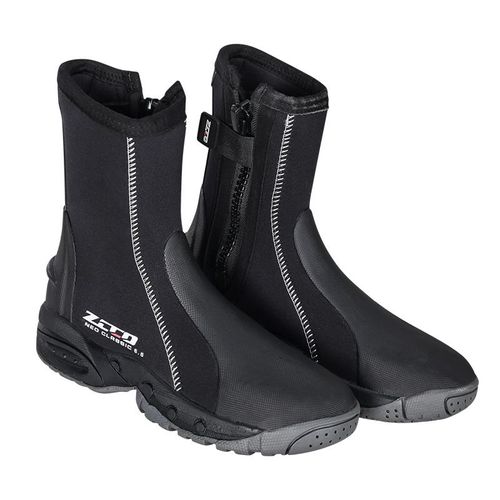 Bottes De Plongée En Néoprène Pour Hommes,5mm,Avec Fermeture Éclair Latérale,Pour Plongée En Apnée,Accessoires De Sport De Plage Aquatique - Type B51-7(37-38)