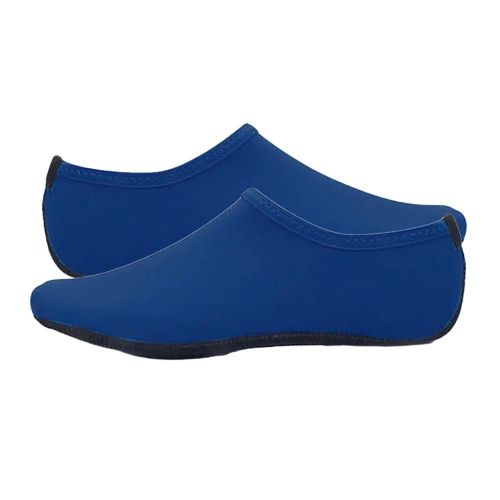 Chaussettes De Plongée Pour Hommes Et Femmes,Chaussures Plates De Plage,De Sport Aquatique,Pantoufles D'été - Type Bleu Marine-4xl