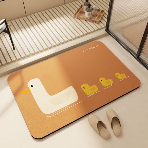 Tapis de salle de bain Super absorbant,tapis de sol pour pieds,séchage rapide,antidérapant,pour douche,toilettes,lavable - Type 60cmx90cm #H