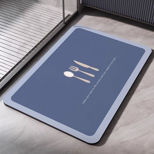 Tapis de salle de bain Super absorbant,antidérapant,pour baignoire,séchage rapide,pour sol de douche,toilettes,paillasson lavable - Type 30cmx40cm #H