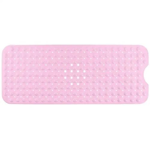Grand tapis de bain en PVC de dessin mignon,antidérapant,pour douche,baignoire,avec ventouse,coussin de Massage doux,pour enfants et personnes âgées - Type Pink