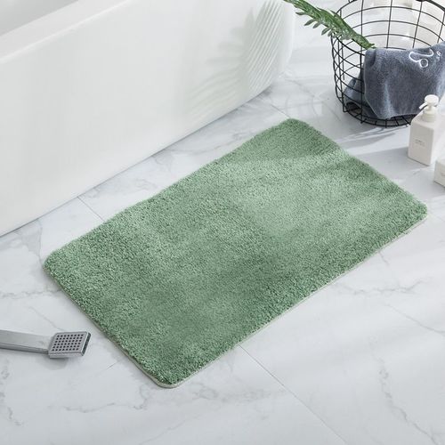 Polymères de sol absorbants pour porte,petit tapis rectangulaire,pied d'entrée HONO-ALD,hall domestique,70*140 cm - Type vert clair-70x140CM