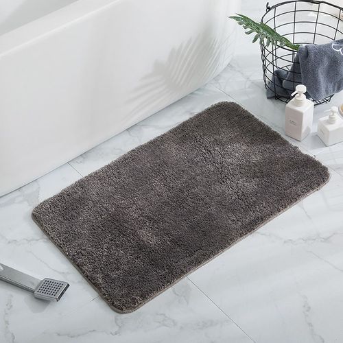 Polymères de sol absorbants pour porte,petit tapis rectangulaire,pied d'entrée HONO-ALD,hall domestique,70*140 cm - Type Gris clair-70x140CM
