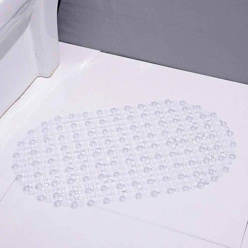 Tapis antidérapant domestique,salle de bain,Massage,ventouse,baignoire avec ventouse,tapis de salle de bain,fournitures de tapis de salle de bain - Type White