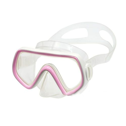 Lunettes De Natation En Verre Pc Pour Enfants,Sangle En Pvc,Anti-Buée,De Plongée Pour Enfant,Vue Large Avec Couverture En Antarctique,Lunettes De Natation Pour Piscine,Ns - Type White-Pink