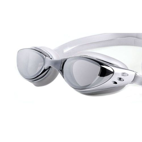 Lunettes De Natation Anti-Buée Imperméables Pour Myopie,Lunettes De Plongée Dioptriques En Silicone,Adultes Et Enfants,Contrevenants - Type Gray