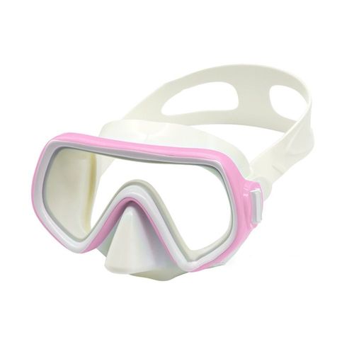 Lunettes De Natation En Verre Pc Pour Enfants,Sangle En Pvc Avec Couvercle En Antarctique,De Plongée Pour Enfants,Couleurs Vibrantes,Anti-Buée,Compétition Positive,Lunettes De Nat - Type Pink-White