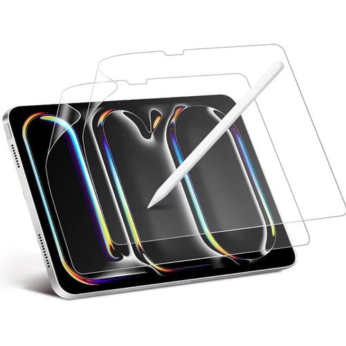 Lot De 2 Films De Protection D'écran Paper-Feel Pour Ipad Pro 11 (2024) 11"" - Pour Écrire Et Dessiner Comme Sur Du Papier - Anti-Éblouissement - Fin Et Réactif - Film De Protection D'écran Mat