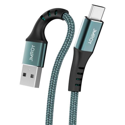 Câble USB Type-C, extra long, 3 m, en nylon, charge rapide pour Samsung Galaxy S21 Ultra,Note 20, Z Fold 3, Huawei P50, Mate 40, MateBook, Xiaomi Mi 11 Lite, OnePlus 9, Google Pixel 5, Realme, etc