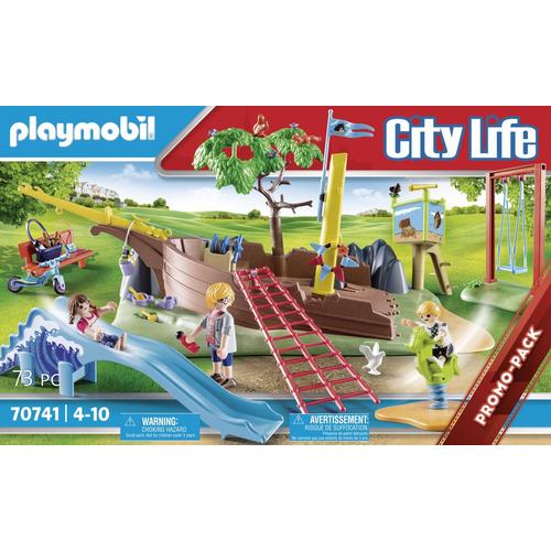 Playmobil 70741 - Parc De Jeux Pour Enfants
