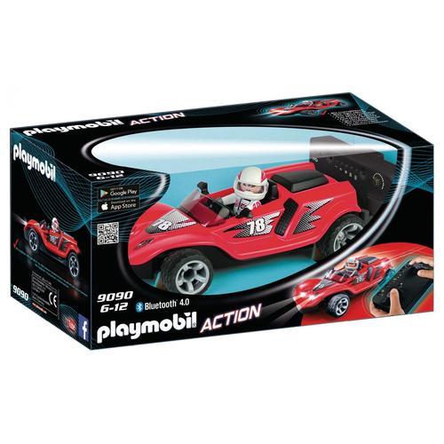Playmobil 9090 - Voiture De Course Rouge Radiocommandée