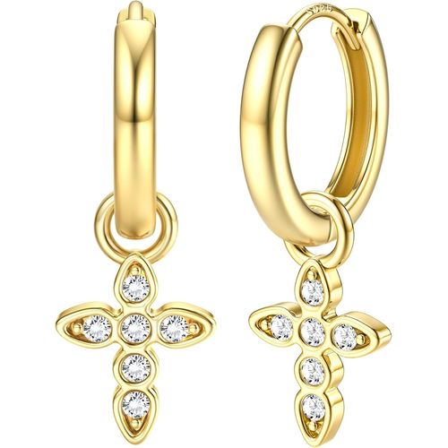 Boucles D'oreilles En Argent Sterling S925 Plaqué Or 14 Carats Boucles D'oreilles Pendantes Légères Et Délicates Boucles D'oreilles Hypoallergéniques