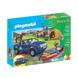 Playmobil 5669 - Campeurs Avec Pick-Up Et Tente