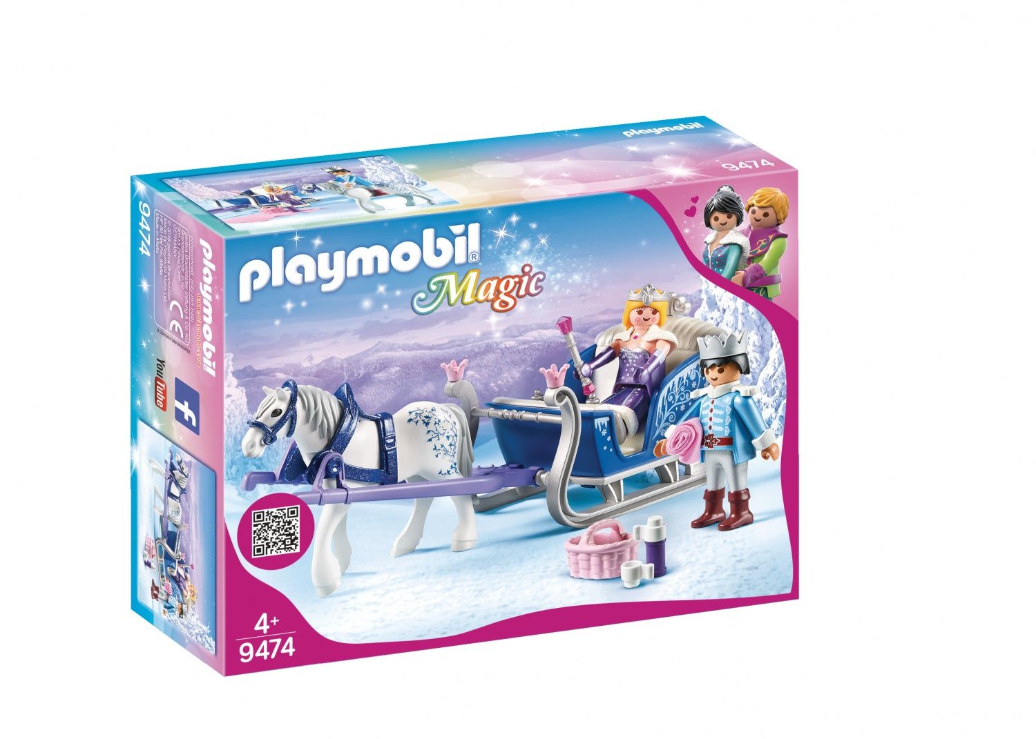 Playmobil 9474 - Couple Royal Et Cal�che