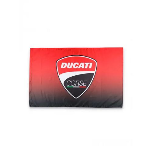 Drapeau Ducati Corse Shield Officiel Motogp