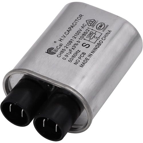 Condensateur haute tension de four à micro-ondes 2100 VAC 1.00 MFD uF Universel Compatible et remplace pour les cheveux multimédias Amana Kenmore Mayta et Whirlpolo